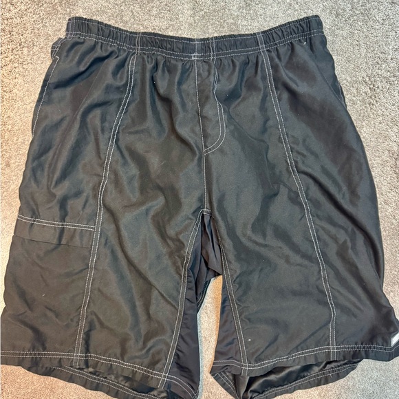 Men’s Canari Black Cycling Shorts - Picture 1 of 5